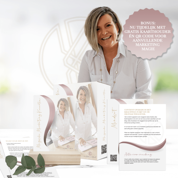 Salespage voorbeeld 7 Magische Marketing Kaarten