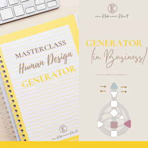 Shop 2 Masterclass Human Design Generator (in business)