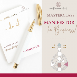 Shop 1 Masterclass Human Design Manifestor (in business)